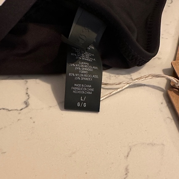 SKIMS Black Triangle Bikini Top - Picture 3 of 3